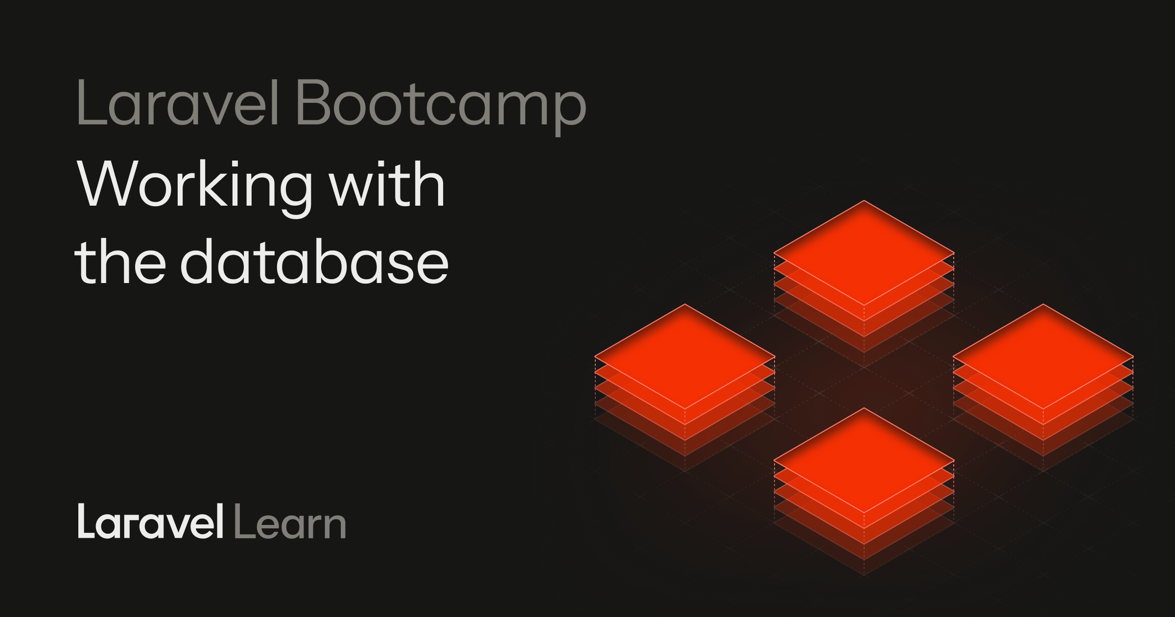 Working with the database
