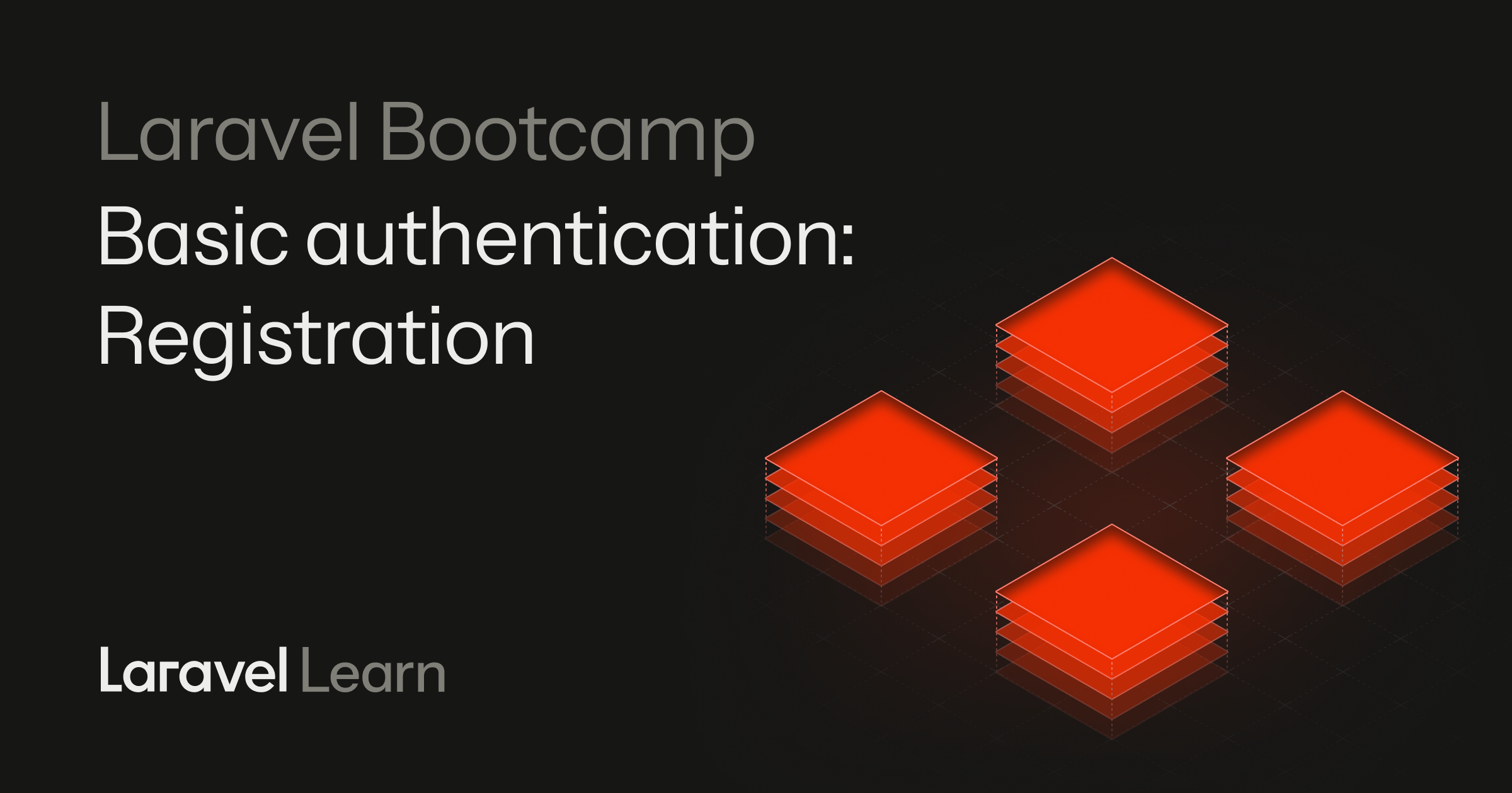 Basic authentication: Registration