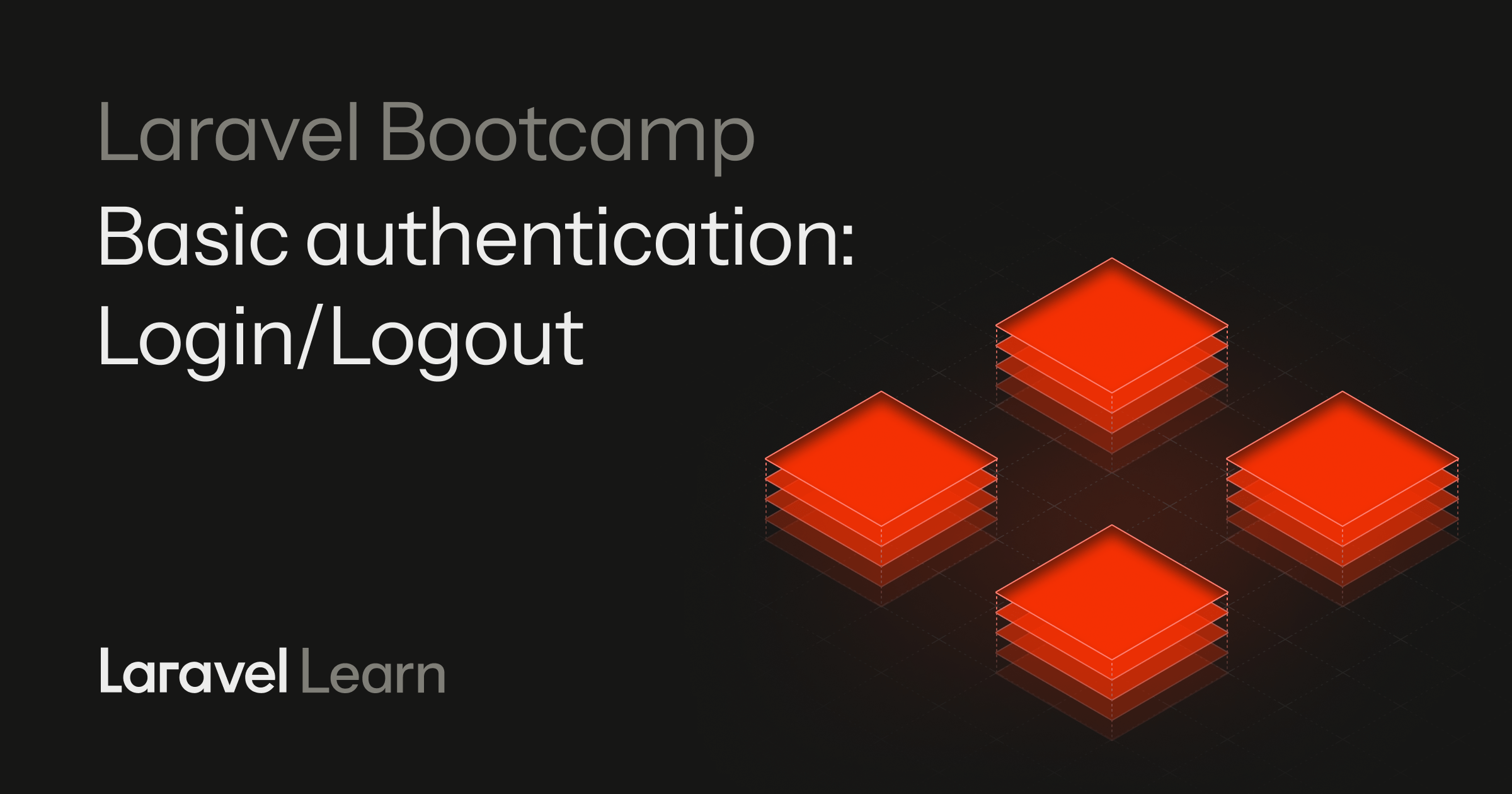 Basic authentication: Login/Logout