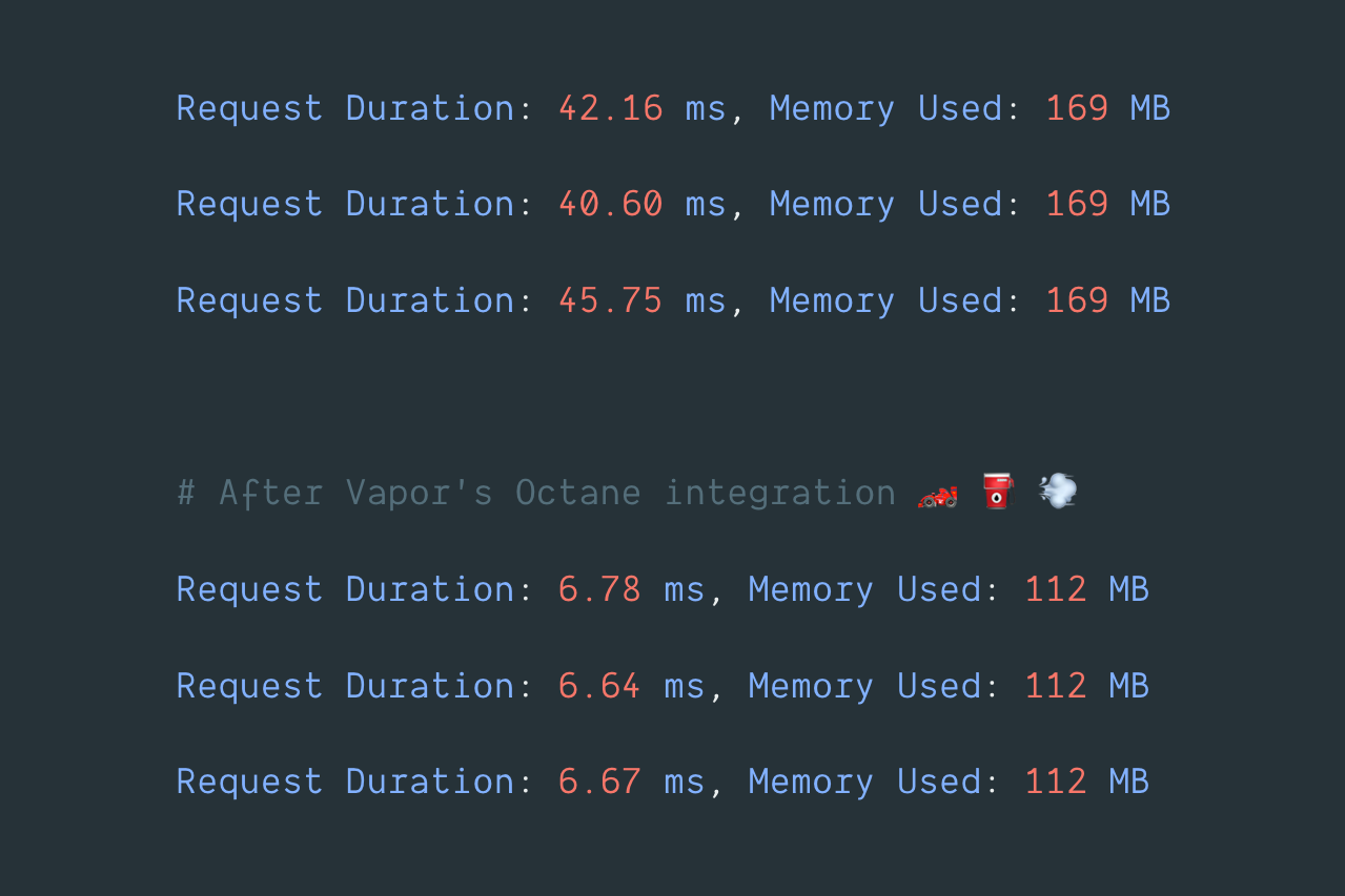Vapor: Octane Support Is Now Available