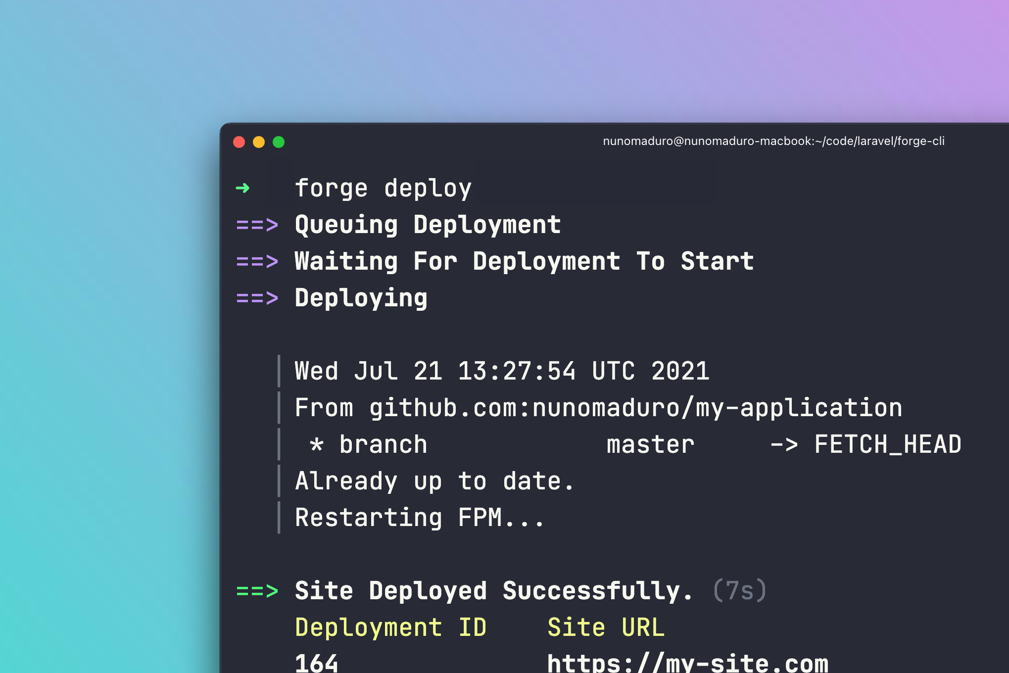 Forge: Introducing The Forge CLI