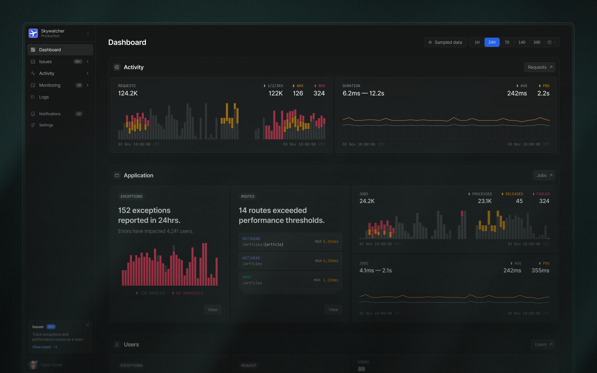 Nightwatch Found 78K Exceptions in 2.7B Events on Forge