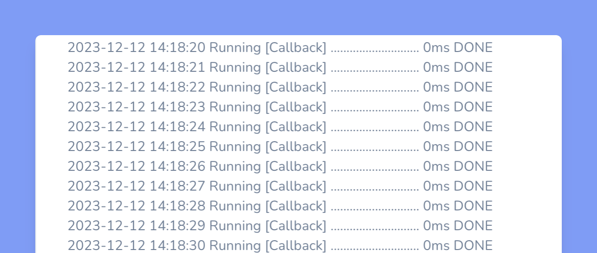 Vapor: Sub-Minute Scheduled Tasks